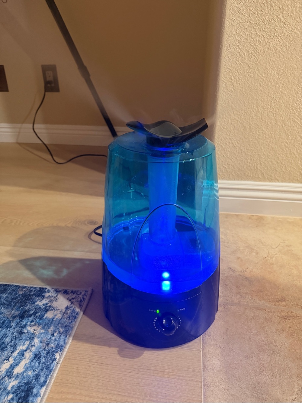 Rosewill  Ultrasonic Humidifier - Dual Cool Mist, 1.3 Gallon (5L) Tank
